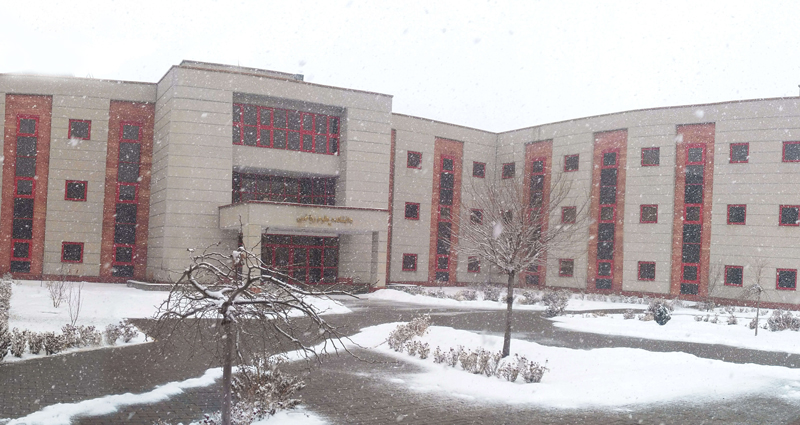 Math Building in Winter