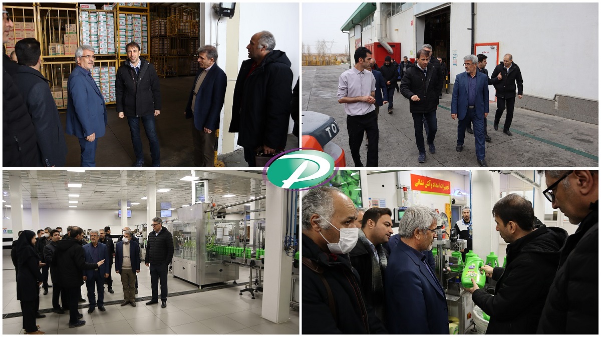 IASBS President visits Padideh Shimi Gharn Company