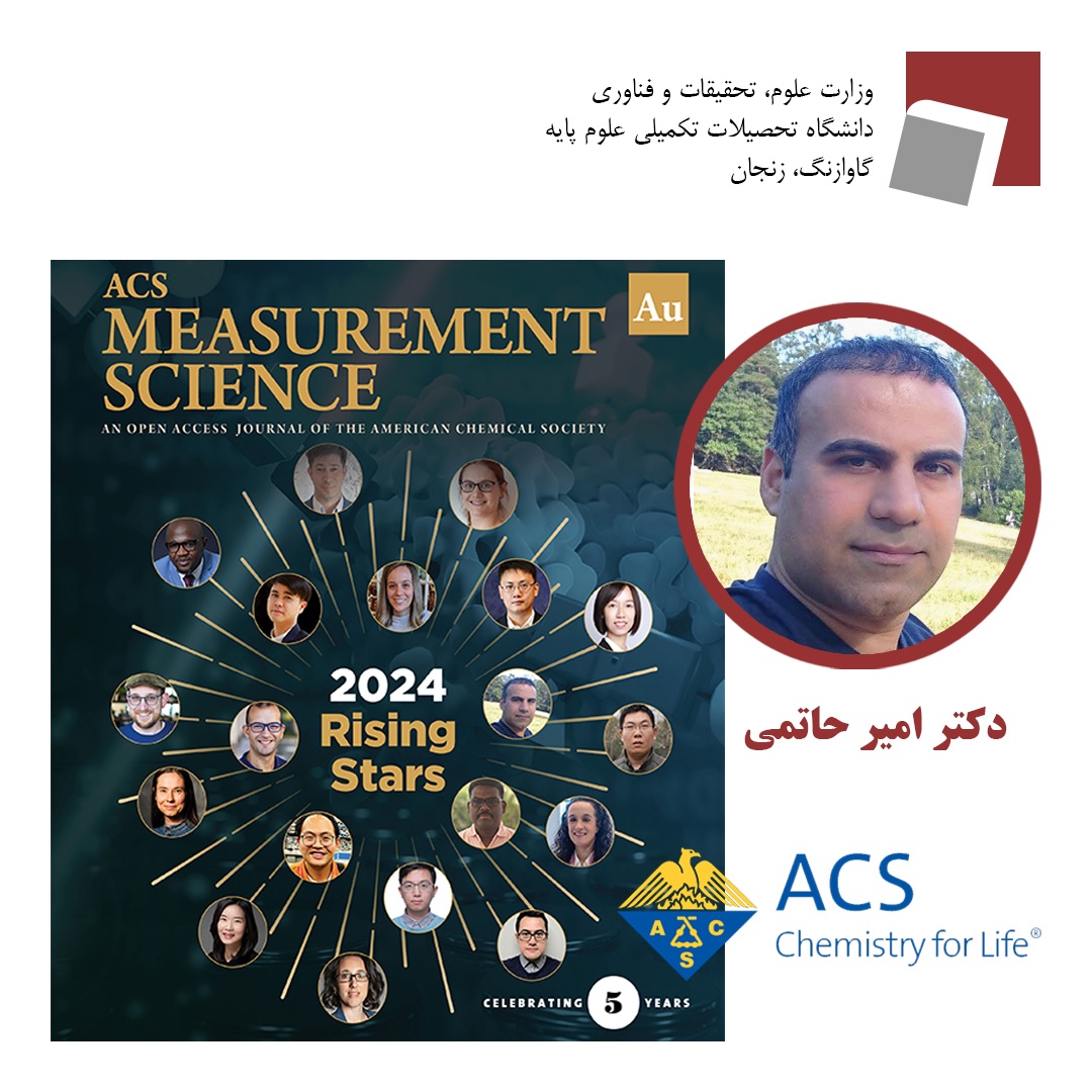 IASBS chemistry lecturer named among ACS 2024 Rising Stars in Measurement Science