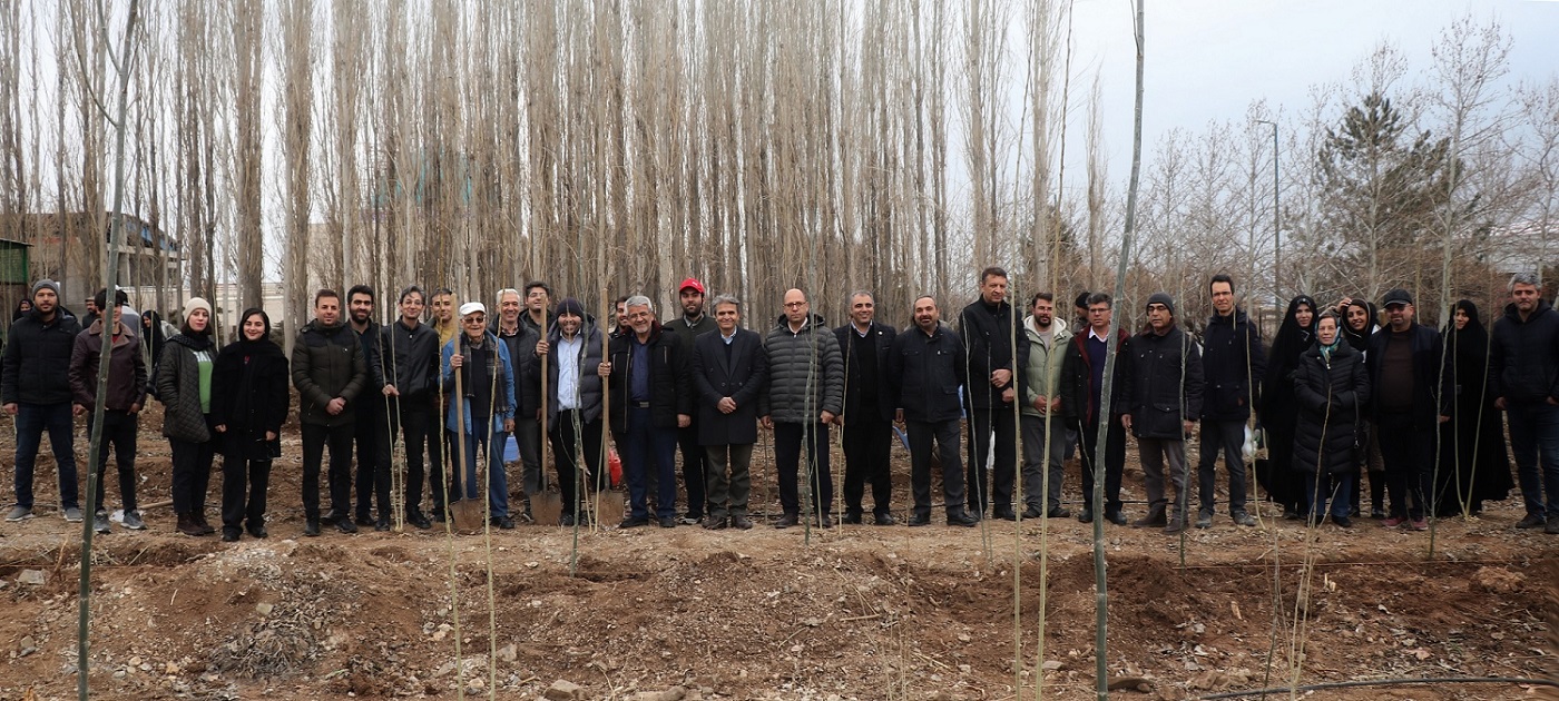 Tree planting event held at IASBS marking National Tree Planting Day