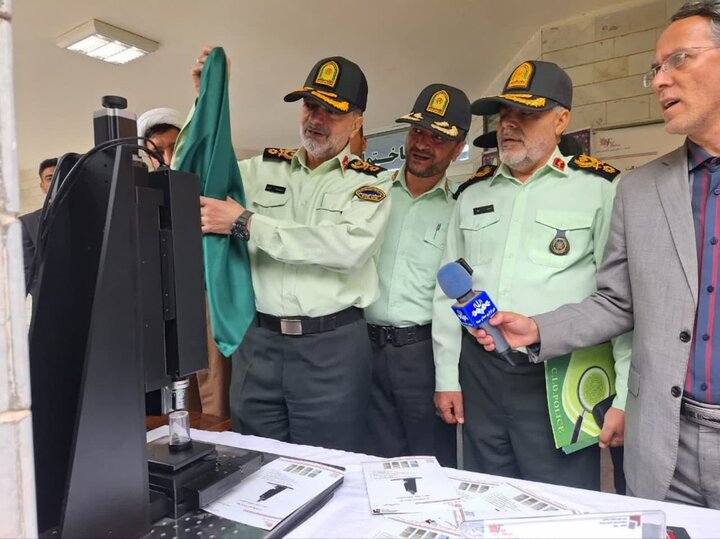 رونمایی از فناوری های شرکت دانش بنیان فتح نور میهن در زنجان با حضور سردار رادان فرمانده کل انتظامی کشور