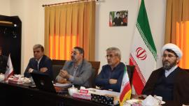 IASBS management meets Zanjan provincial head of Passive Defence Organisation during Passive Defence Week