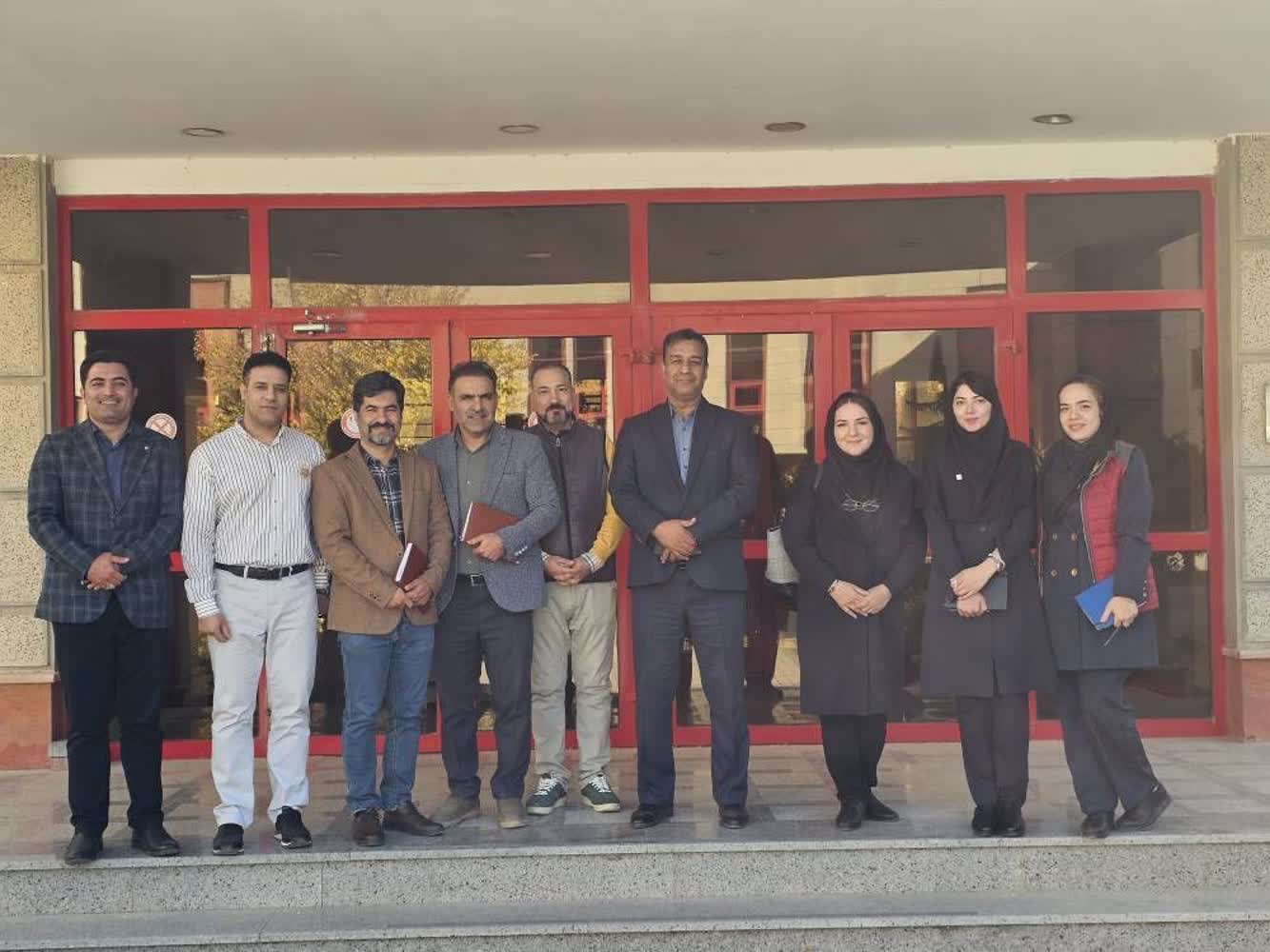 Meeting of Earth Sciences faculty with representatives of Zanjan Province Water and Wastewater Company
