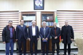 IASBS President meets Director General of Zanjan Province Tax Department