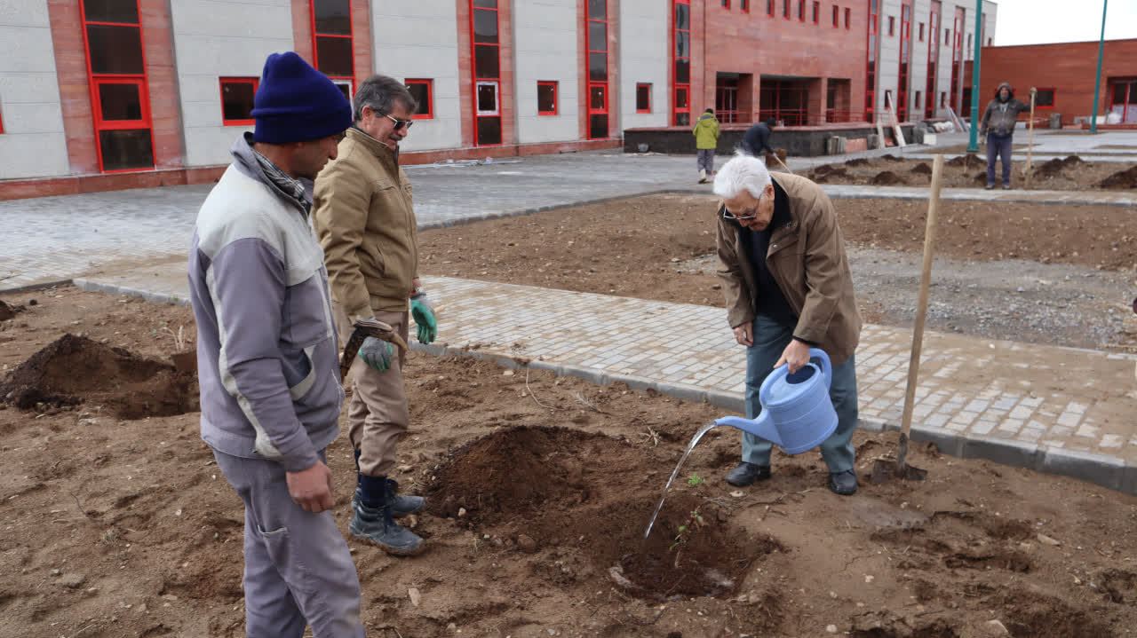 IASBS holds sapling planting ceremony in memory of country's student martyrs