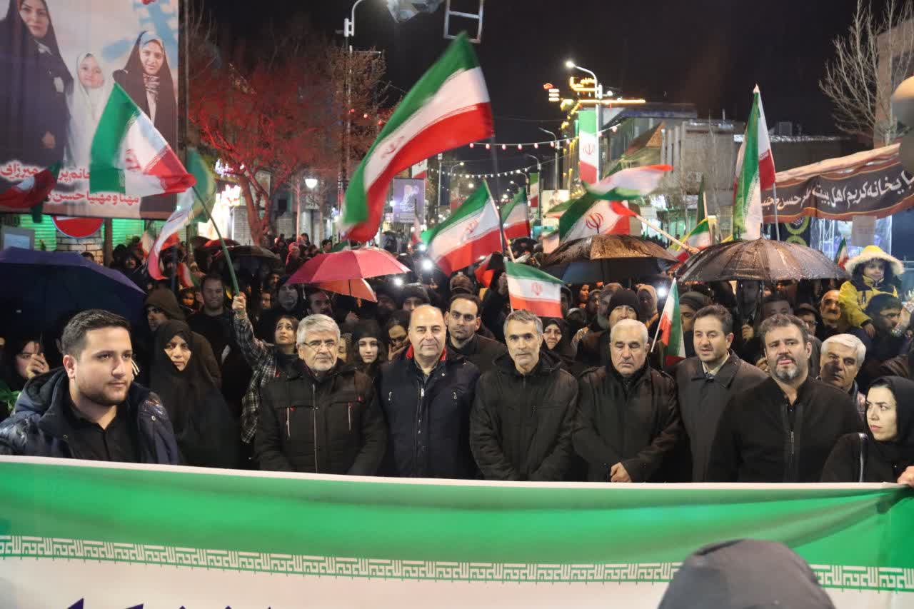 Enthusiastic turnout of Zanjan academics condemns Zionist aggression and backs armed forces in defending the country