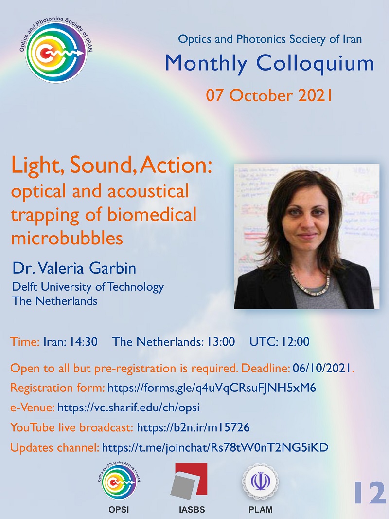 Dr Valeria Garbin speaks in 12th OPSI monthly e-colloquiu