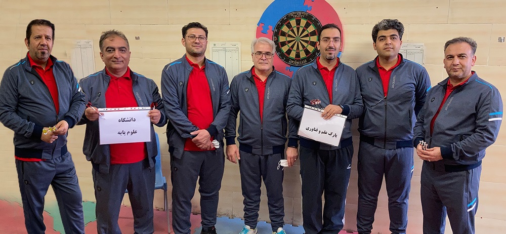 IASBS staff gain joint third place in Men’s Teams Darts Competitions in Zanjaan Province
