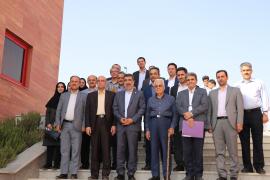 مقام عالی وزارت علوم، تحقیقات و فناوری از دانشگاه تحصیلات تکمیلی علوم پایه زنجان بازدید کردند