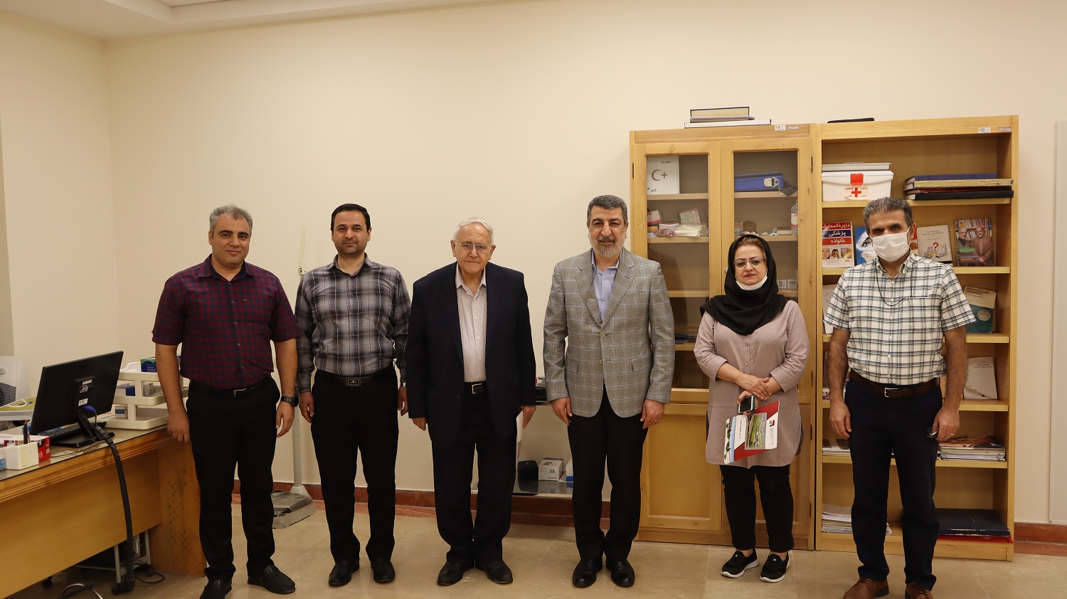 IASBS Board Members visit IASBS trusted physicians on Doctor’s Day