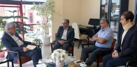 Zanjan province’s Director General of Communications and Information Technology meets IASBS’s Acting Head