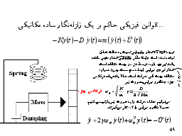 ..قوانين فيزيكي حاكم بر يك لرزه‌نگار ساده مكانيكي